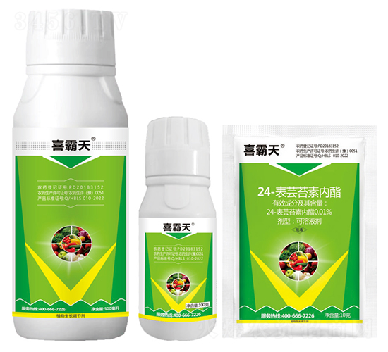 0.01%24-表蕓苔素內(nèi)酯可溶液劑-喜霸天-藍虎-勇冠喬迪