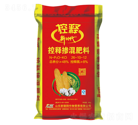 玉米控釋摻混肥料26-10-12-新時(shí)代-新朝陽(yáng)