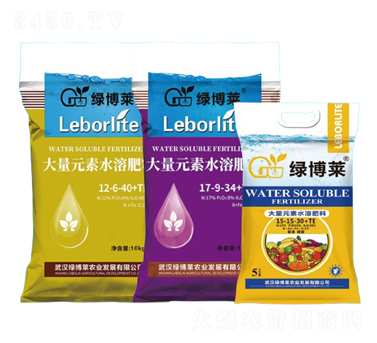 膨果增產大量元素水溶肥料-綠博萊