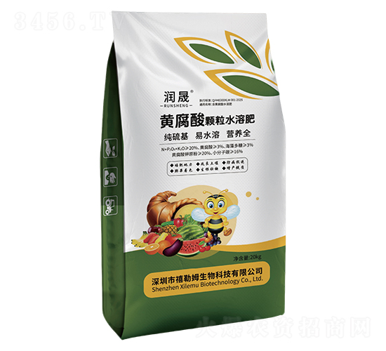 黃腐酸顆粒水溶肥-潤(rùn)晟-禧勒姆