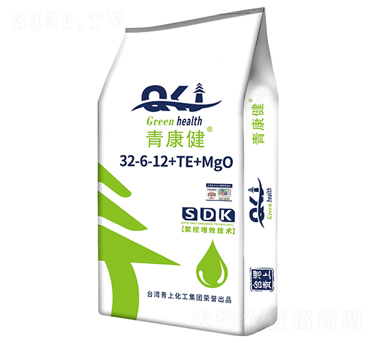 青康健大量元素水溶肥料32-6-12+TE+MgO-臺灣青上