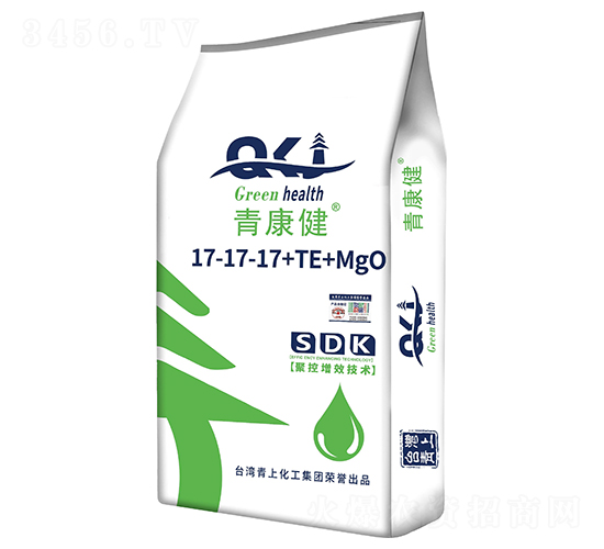 青康健大量元素水溶肥料17-17-17+TE+MgO-臺灣青上