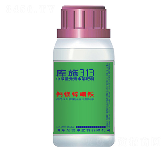 中微量元素水溶肥料-鈣鎂鋅硼鐵-金波爾