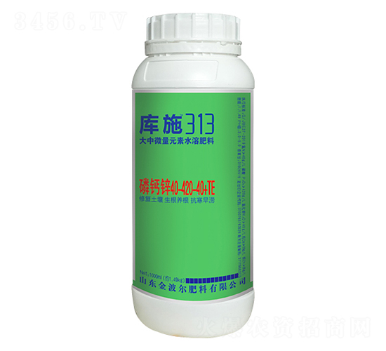 大中微量元素水溶肥料40-420-40+TE-庫施磷鈣鋅-金波爾