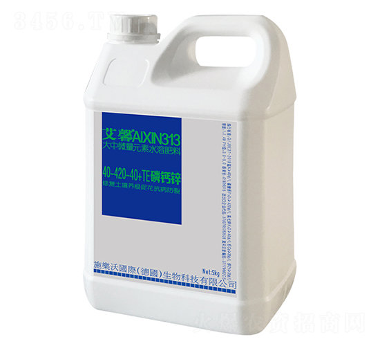 大量元素水溶肥料40-420-40+TE-磷鈣鋅-艾馨-金波爾