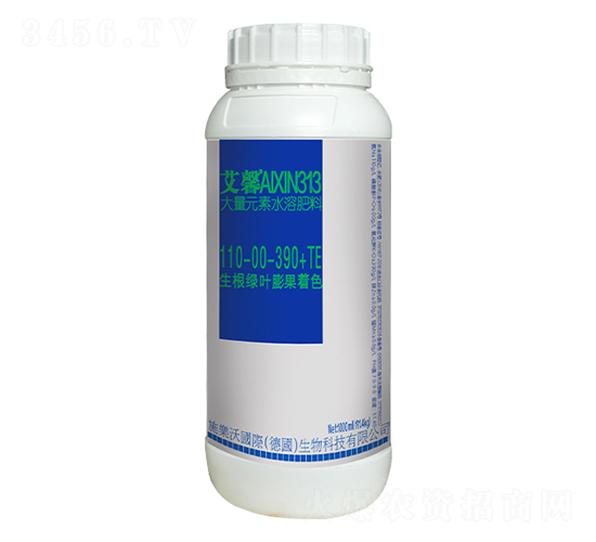 大量元素水溶肥料110-00-390+TE-艾馨-金波爾