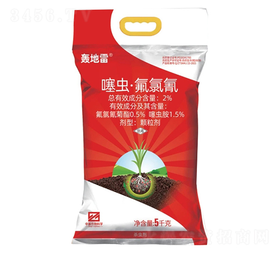 2%噻蟲·氟氯氰顆粒劑（GR）-轟地雷-中基作物科學