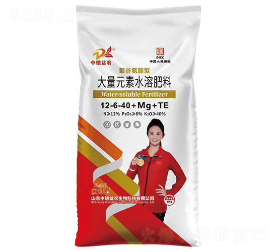 聚谷氨酸型大量元素水溶肥料12-6-40+Mg+TE-云冠石-中德益農(nóng)