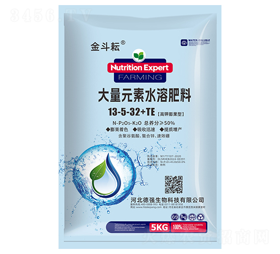 高鉀膨果型大量元素水溶肥料13-5-32+TE-金斗耘-德強(qiáng)生物