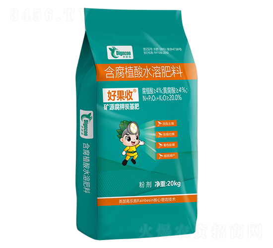 礦源腐鉀炭基肥20kg-好果收-地咕咕生物