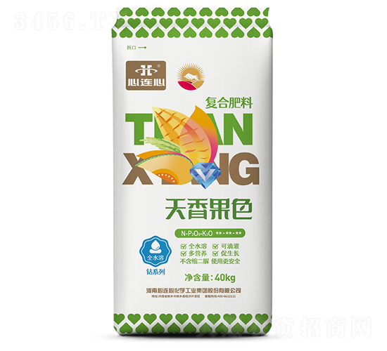 天香果色黃腐酸硝基復合肥（鉆系列）