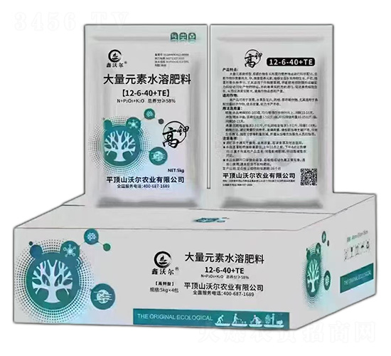 高鉀型大量元素水溶肥料12-6-40+TE-鑫沃爾-沃爾農業(yè)