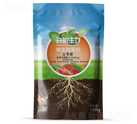 微生物菌劑粉劑100億復合菌土專家-開根生力-云大科技