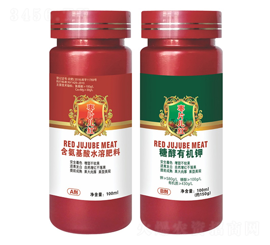 含氨基酸水溶肥料+糖醇有機鉀-棗片兒紅-瀚正益農(nóng)