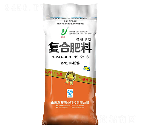 穩(wěn)定長(zhǎng)效復(fù)合肥料15-21-6-友邦
