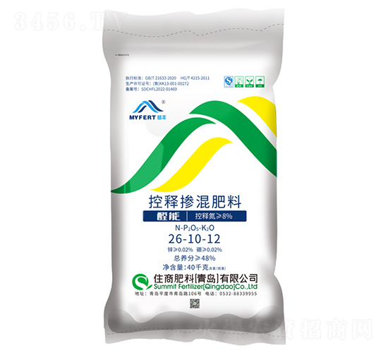 夢(mèng)豐控釋摻混肥26-10-12-住商肥料