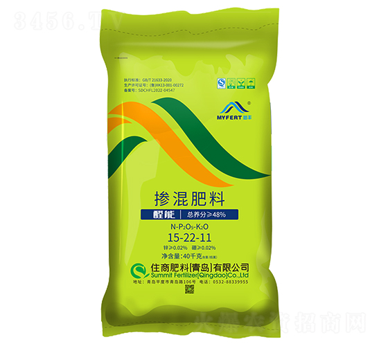 夢豐控釋摻混肥15-22-11-住商肥料
