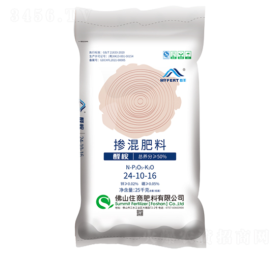 夢豐控釋摻混肥料24-10-16-住商肥料