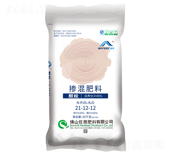 夢(mèng)豐控釋摻混肥料21-12-12-住商肥料