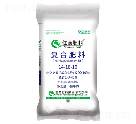 硫酸鉀型復合肥料14-18-10-住商肥料