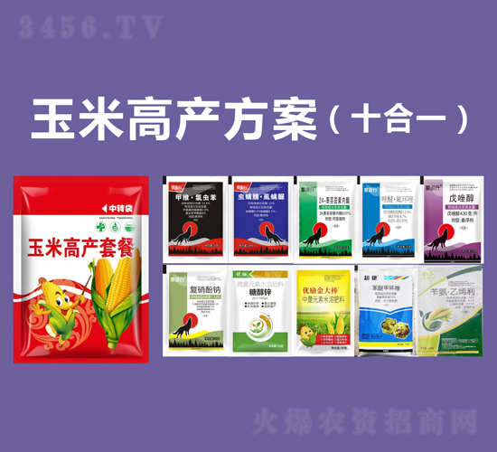 玉米高產(chǎn)方案（十合一）-凱田樂