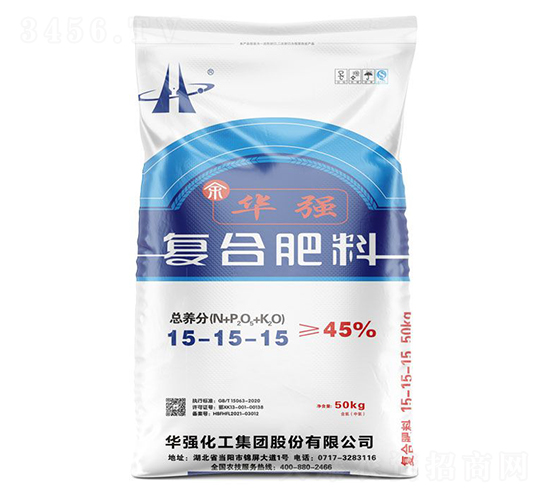 50kg復(fù)合肥料15-15-15-余華強(qiáng)-華強(qiáng)化工集團(tuán)