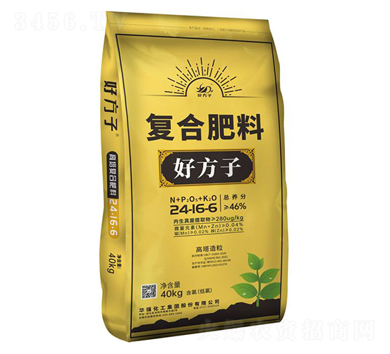 高塔造粒復(fù)合肥料24-16-6-好方子-華強(qiáng)化工集團(tuán)