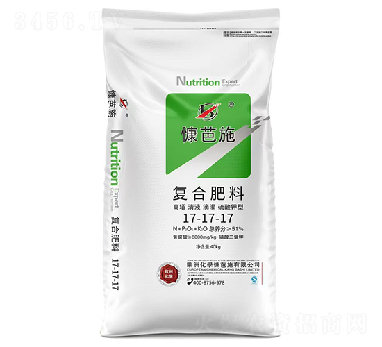 硫酸鉀型復(fù)合肥料17-17-17-慷芭施-金網(wǎng)聯(lián)