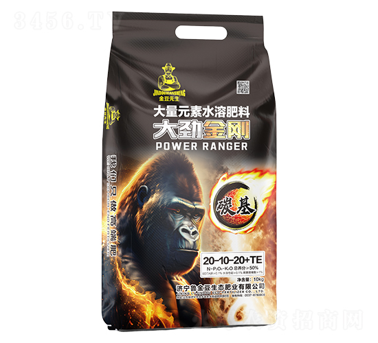 大量元素水溶肥料20-10-20+TE-大勁金剛-魯金豆