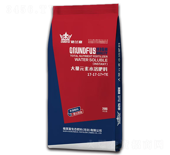 大量元素水溶肥料17-17-17+TE-格蘭富