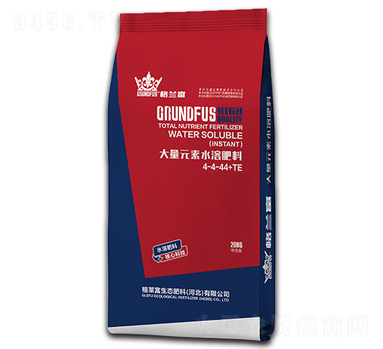 大量元素水溶肥料4-4-44+TE-格蘭富