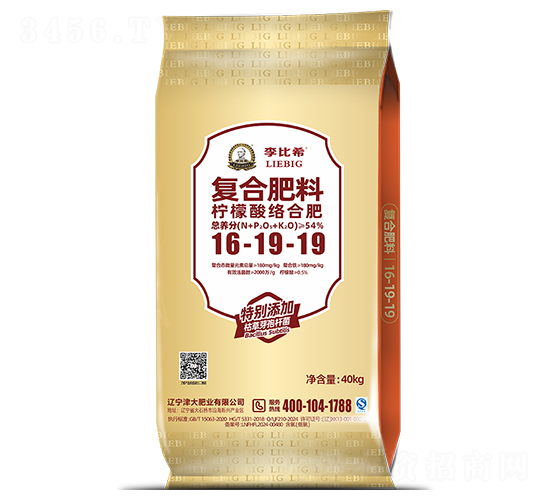 全水溶檸檬酸絡(luò)合肥16-19-19-李比希-津大盛源