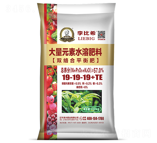 大量元素水溶肥料19-19-19+TE-李比希-津大盛源