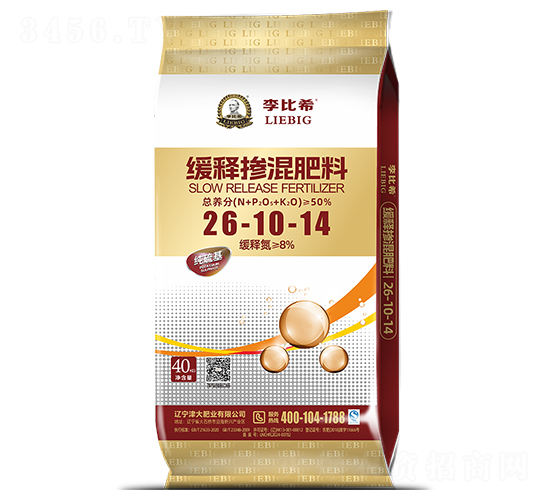 緩釋摻混肥料26-10-4-李比希-津大盛源