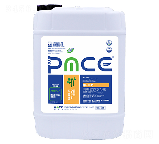 黃瓜專用有機(jī)營(yíng)養(yǎng)水溶肥-果·美力-普美斯