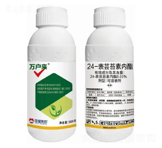 0.01%24-表蕓苔素內酯可溶液劑-萬戶來-美邦化工