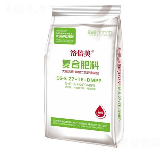 磷酸二氫鉀滴灌型大量元素復(fù)合肥料16-5-27+TE+DMPP-溶倍美-德鉀鹽國際