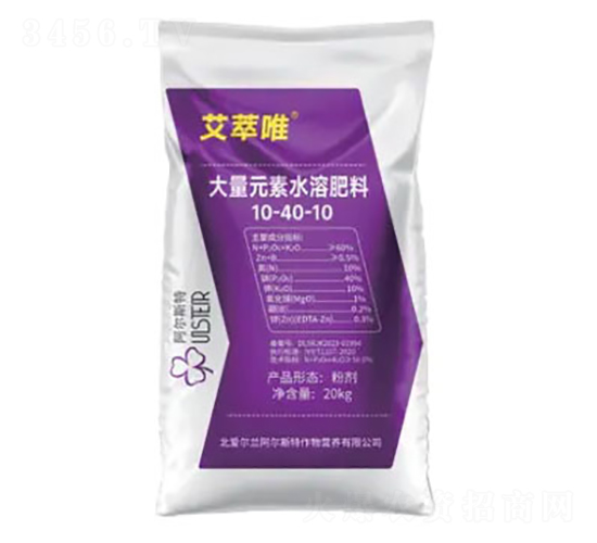 ����Ԫ��ˮ�ܷ���10-40-10-����Ψ-����˹��