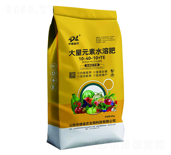 �����䷽�ʹ���Ԫ��ˮ�ܷ�10-40-10+TE-�е����r(n��ng)