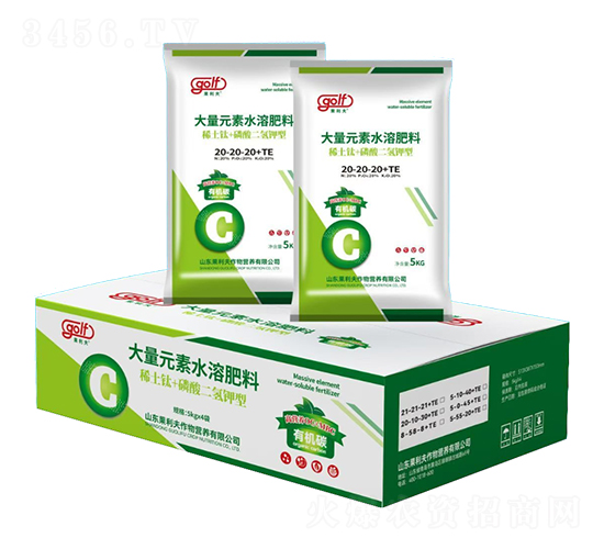 大量元素水溶肥料21-21-21+TE（箱）-果利夫