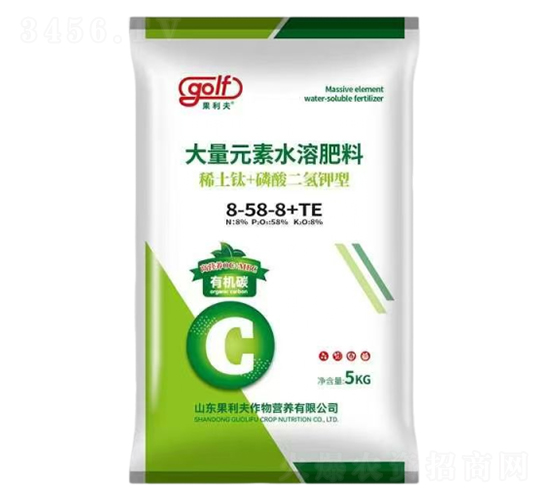 大量元素水溶肥料8-58-8+TE-果利夫