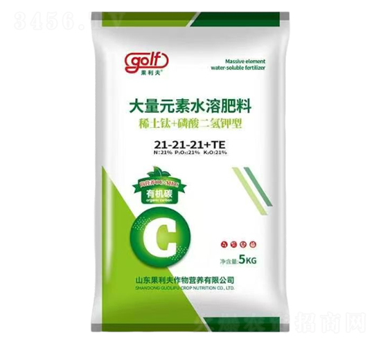 大量元素水溶肥料21-21-21+TE-果利夫