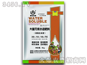 高氮生長(zhǎng)型大量元素水溶肥料30-10-10+TE-聊化生物
