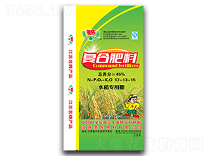 水稻專用復(fù)合肥料17-13-15-美樂