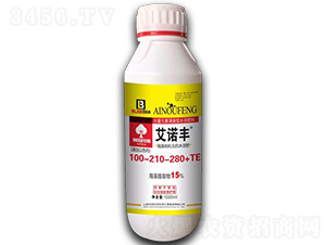 海藻有機(jī)無機(jī)水溶肥100-210-280+TE（100ml）-艾諾豐