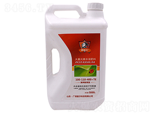 高鉀膨果型大量元素水溶肥料100-110-400+TE-富爾科技