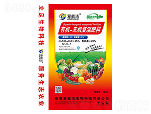有機-無機復混肥料12-6-7-愛能潔
