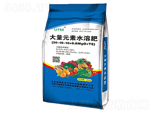 ����Ԫ��ˮ�ܷ���30-10-10+0.8MgO+TE-��ػ��r(n��ng)
