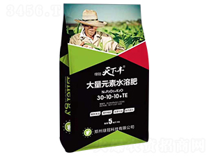 大量元素水溶肥料30-10-10+TE-天下豐-綠冠科技