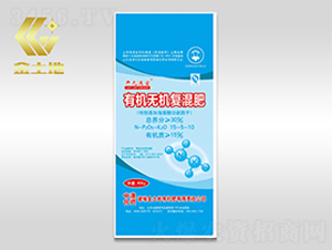 40kg有機無機復混肥15-5-10-開元通寶-金土地